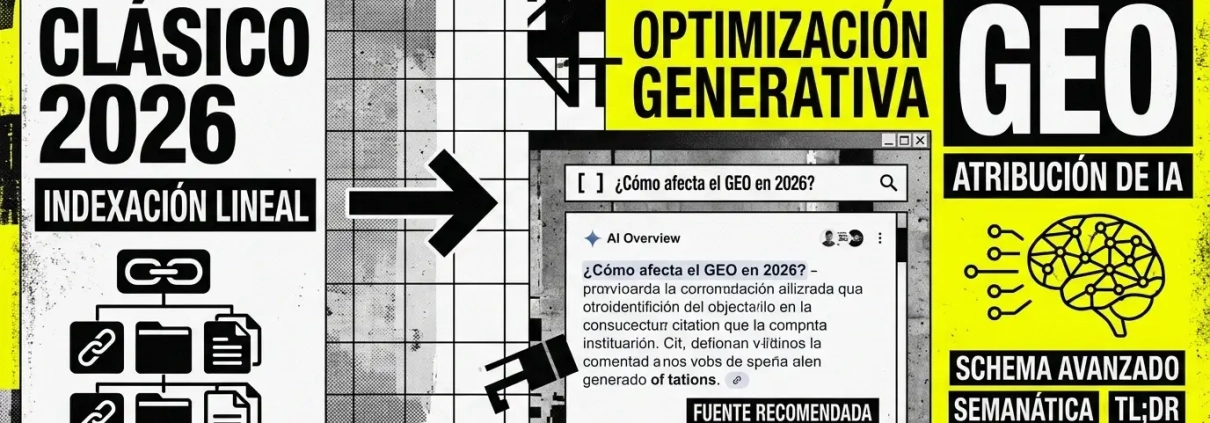 GEO y AI SEO en 2026: Guía de Optimización para Motores de IA